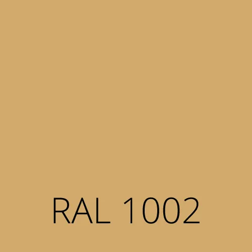 Sticlă colorată RAL 1002 - galben nisipiu