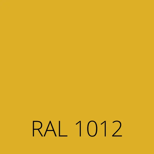 Sticlă colorată RAL 1012 - galben lămâie