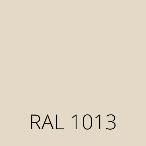 Sticlă colorată RAL 1013 - alb sidefiu