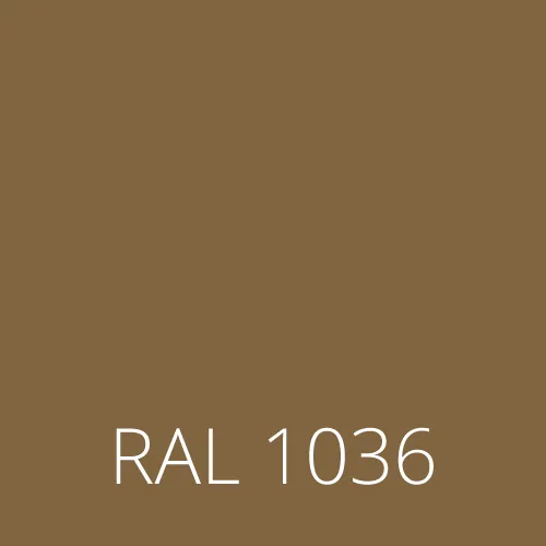 Sticlă colorată RAL 1036 - perlat auriu