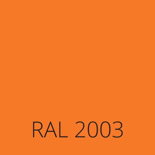 Sticlă colorată RAL 2003 - pastel portocaliu