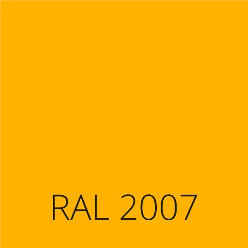 Sticlă colorată RAL 2007 - portocaliu deschis