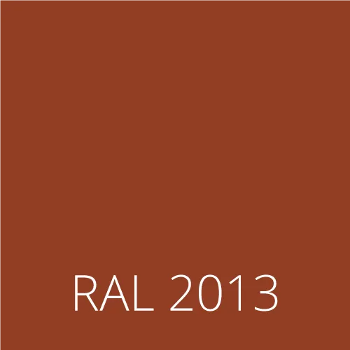 Sticlă colorată RAL 2013 - perlat portocaliu