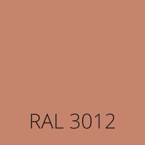 Sticlă colorată RAL 3012 - bej roșu