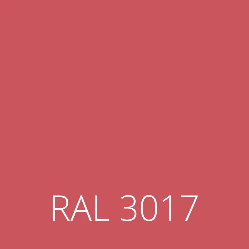 Sticlă colorată RAL 3017 - ciemny rose