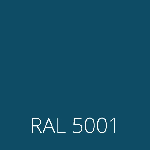 Sticlă colorată RAL 5001 - verde albastru