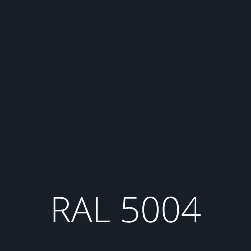 Sticlă colorată RAL 5004 - negru albastru