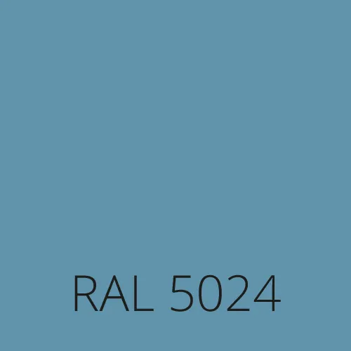 Sticlă colorată RAL 5024 - pastel albastru