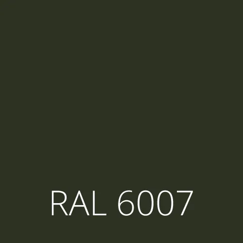Sticlă colorată RAL 6007 - bottle verde