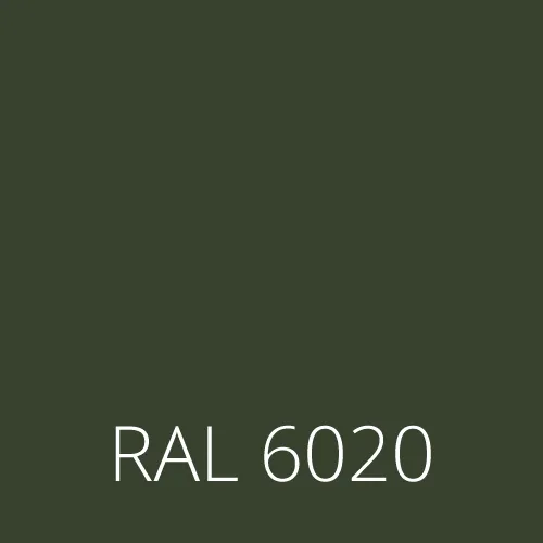 Sticlă colorată RAL 6020 - chrome verde