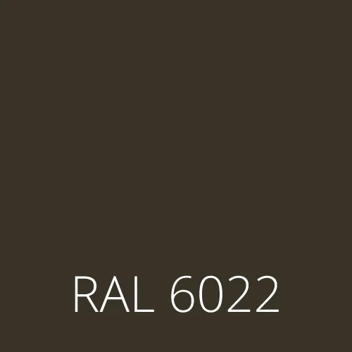 Sticlă colorată RAL 6022 - oliv drab