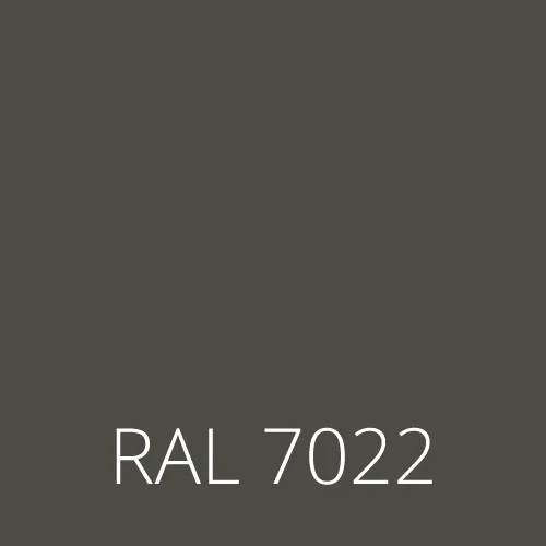 Sticlă colorată RAL 7022 - umbra gri