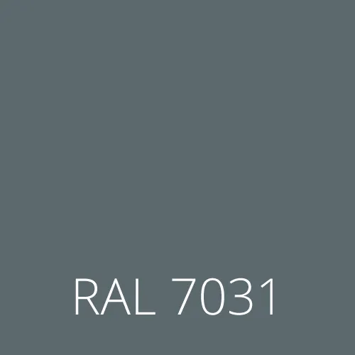 Sticlă colorată RAL 7031 - albastru gri