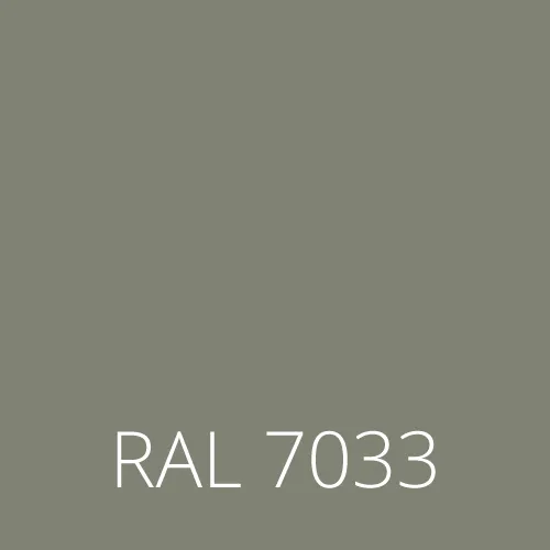 Sticlă colorată RAL 7033 - cement gri