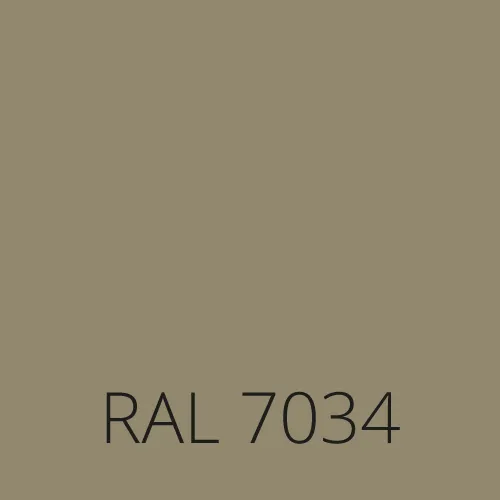 Sticlă colorată RAL 7034 - galben gri