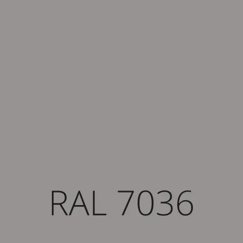 Sticlă colorată RAL 7036 - platinum gri