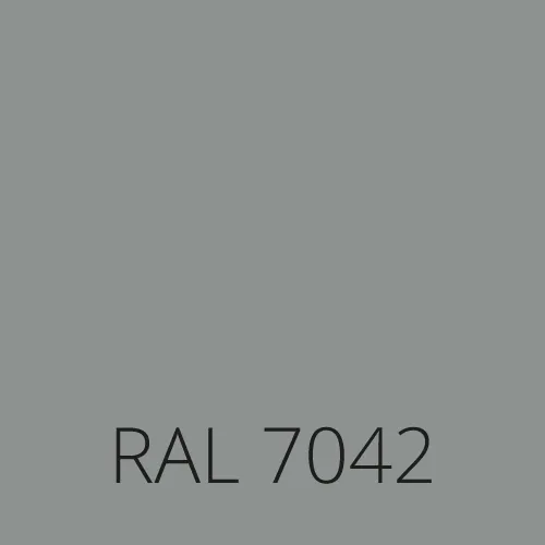 Sticlă colorată RAL 7042 - gri a