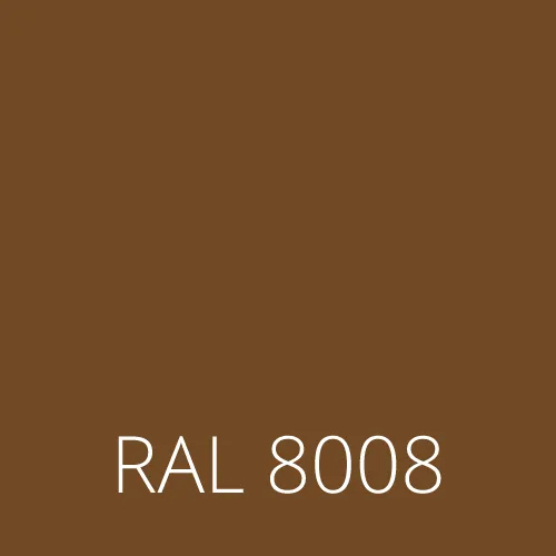 Sticlă colorată RAL 8008 - oliv maro