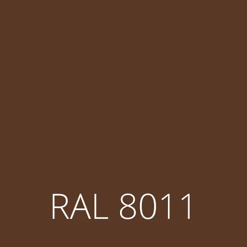 Sticlă colorată RAL 8011 - nut maro