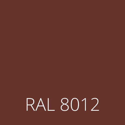 Sticlă colorată RAL 8012 - roșu maro