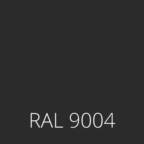 Sticlă colorată RAL 9004 - negru de semnalizare
