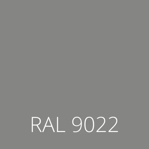 Sticlă colorată RAL 9022 - deschis gri